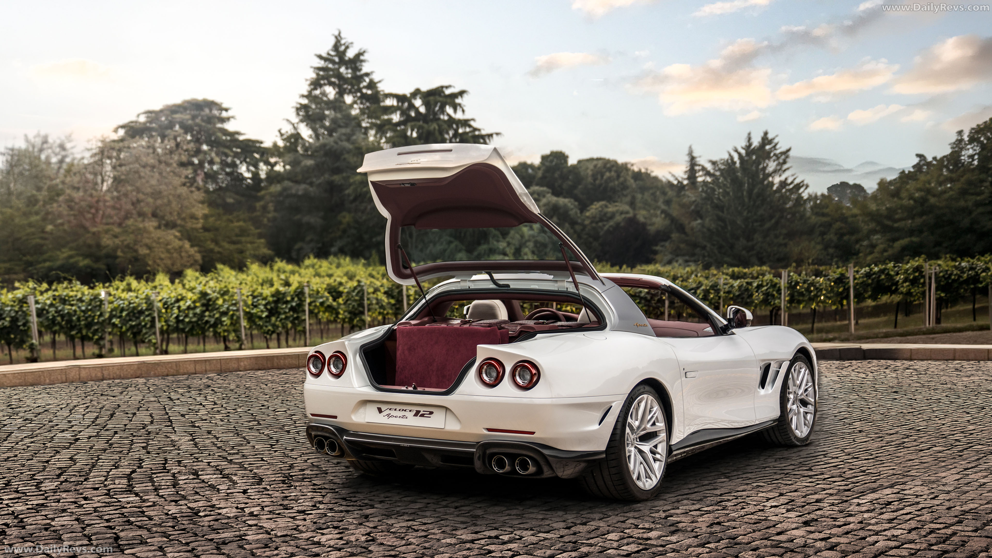 2027 Touring Superleggera Veloce12 Aperta Rear View